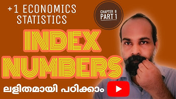 INDEX NUMBERS  Chapter 8 Part 1 #simpleindexnumbersstatistics  #Anilkumareconlab