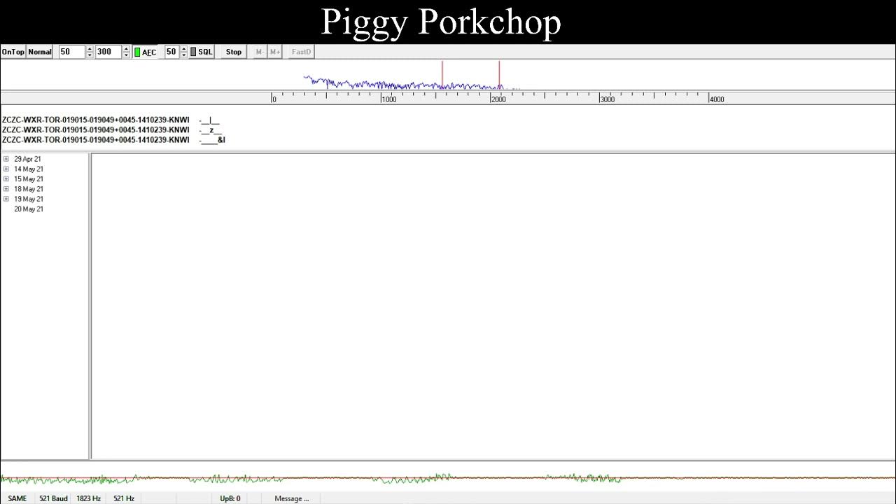 EAS Tornado Warning Central Iowa NOAA Weather Radio Des Moines, IA