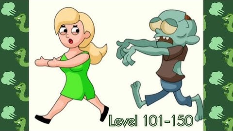 Delete One Part: Erase Puzzle / level 101-150 DOP walkthrough / funny puzzles