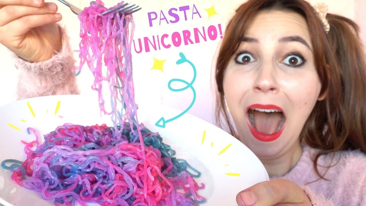 LA PASTA CHE CAMBIA COLORE! *esperimento spaghetti unicorno*