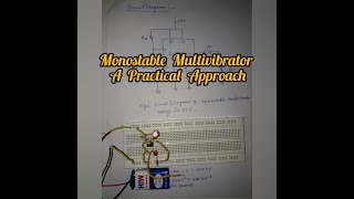 Monostable Multivibrator using IC 555