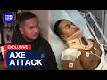 Tradie's axe attack nightmare in road rage nightmare | 9 News Australia
