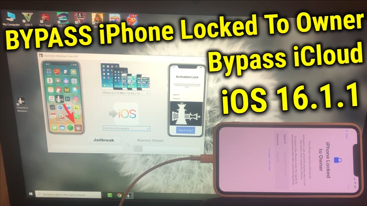 New iCloud Unlock Tool iOS 16.1.1 Bypass Activation Lock with Jailbreak -  YouTube