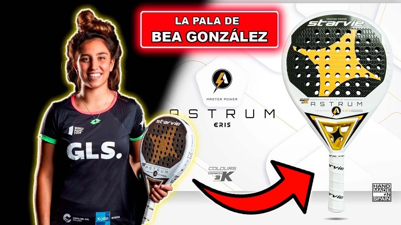 el estudio Luna actualizar La PALA de BEA GONZÁLEZ: StarVie ASTRUM ¿Primer CARBONO de color? | Mejora  tu Pádel - YouTube