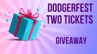 GIVEAWAY! Two Free Tickets For 2024 DodgerFest #Dodgers