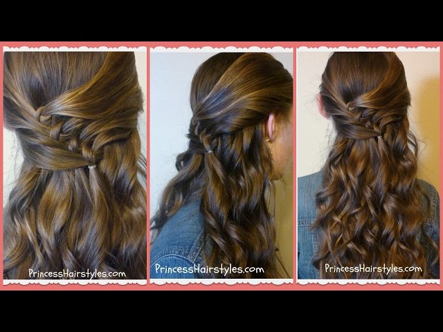 Half-Up, Half-Down Wedding Hairstyles that're Chic and Versatile : Princess  Half Up with Waves
