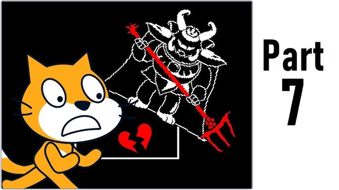 Make an Undertale Battle in Scratch (PART 2: Bones) 