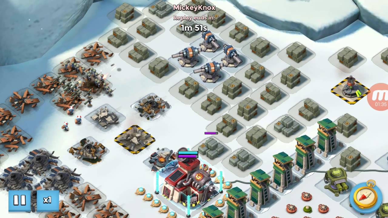 Boom Beach Gearheart War Factory Level 45 YouTube