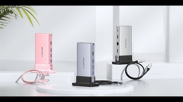 LENTION D53 9-IN-1 Universal Laptop Docking Station