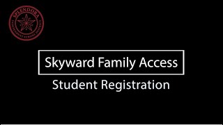 2020-08 Splendora ISD Student Registration How To