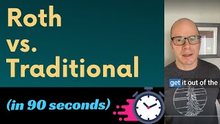 Roth vs. Traditional Factors #shorts #rothira