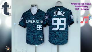 🔥 Wholesale MLB Jerseys || Baseball Jersey || MLB Uniforms || 99 Aaron Judge || New York Yankees