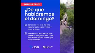 WEBINAR: "SISTEMA DE INVERSIÓN PÚBLICA PARA ARQUITECTOS"