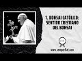 1. Bonsai Católico: Sentido Cristiano del Bonsai