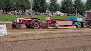 2022 8000# Farm Stock Tractor Pull Carroll County Fair 8K OOF Tractors