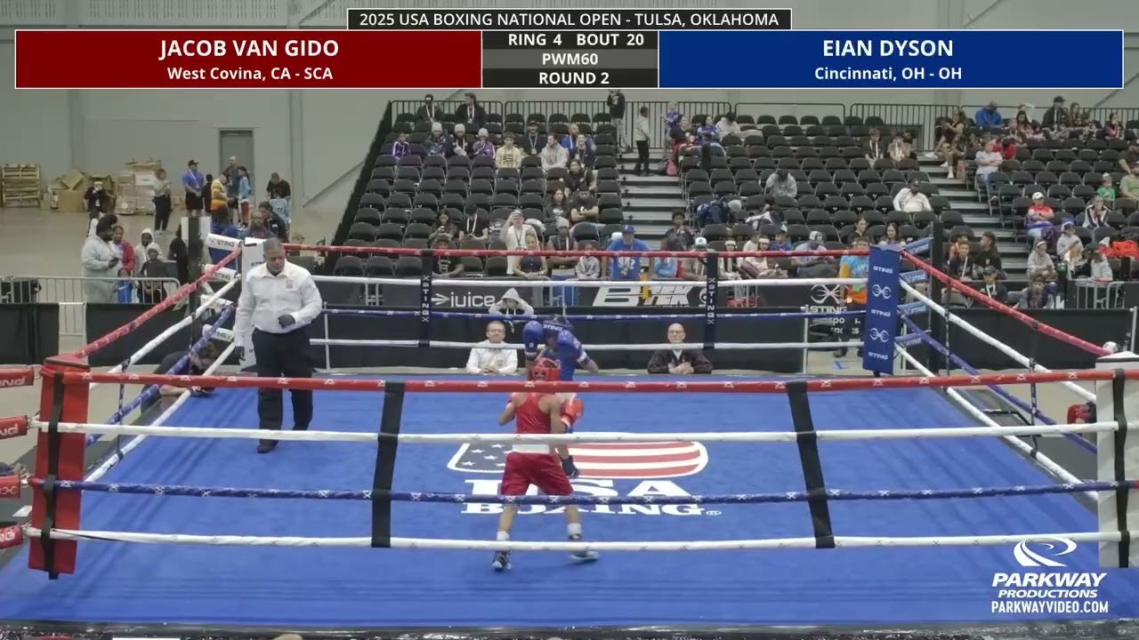 Eian P3 Dyson (Peethree) wins his second National Title at the USA Boxing National Opens 2025 