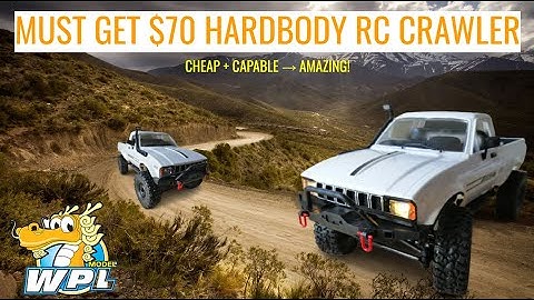 MUST GET CHEAP BUT CAPABLE  RC CRAWLER | $70 Hardbody WPL C24-1 1/16 RC Car | Unboxing and Review