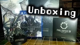 Unboxing - Final Fantasy XIV Heavensward Collector's Edition for PS4