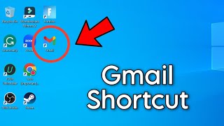 how to create gmail shortcut on desktop