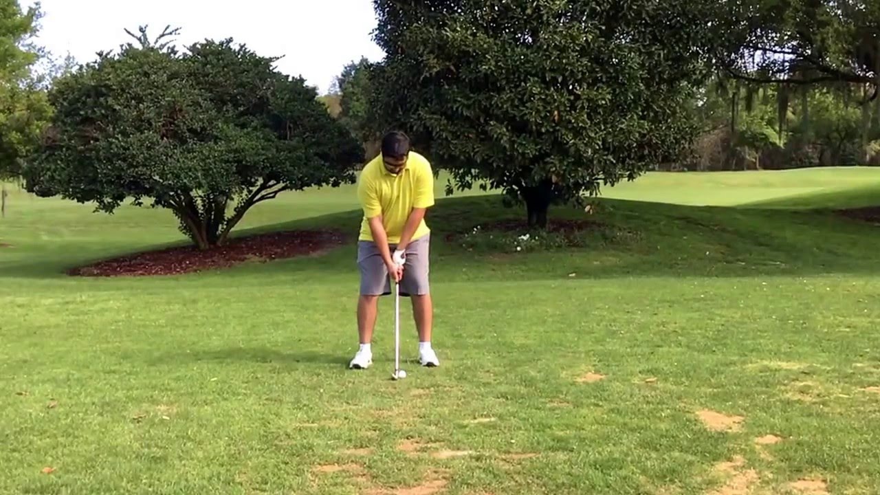 Pitching wedge Golf swing YouTube