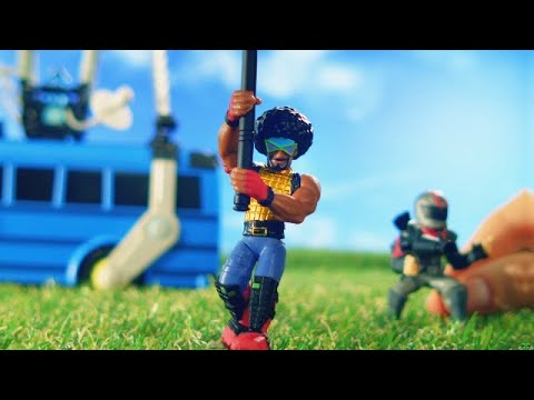 Fortnite Battle Royale Collection Battle Bus & 2 Exclusive Figures: Funk Ops & Burnout toysrus