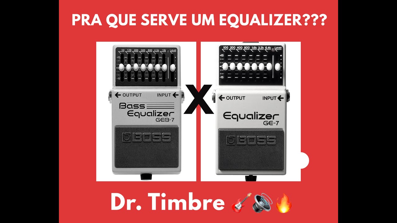 BOSS GEB-7 X GE-7 EQUALIZER!!! COMO USAR UM PEDAL EQUALIZADOR