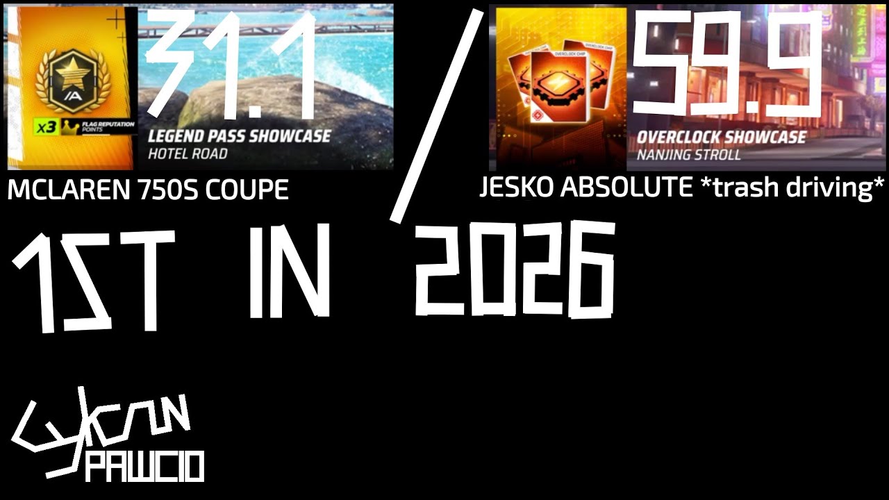 Asphalt Legends - 1st LPS and OCS in 2026 - 750S X Hotel Road