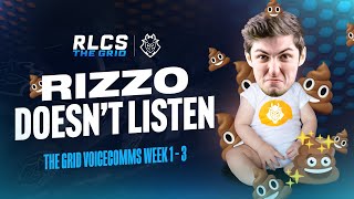 RIZZO Doesn't Listen | G2 THE GRID Voicecomms Part 1