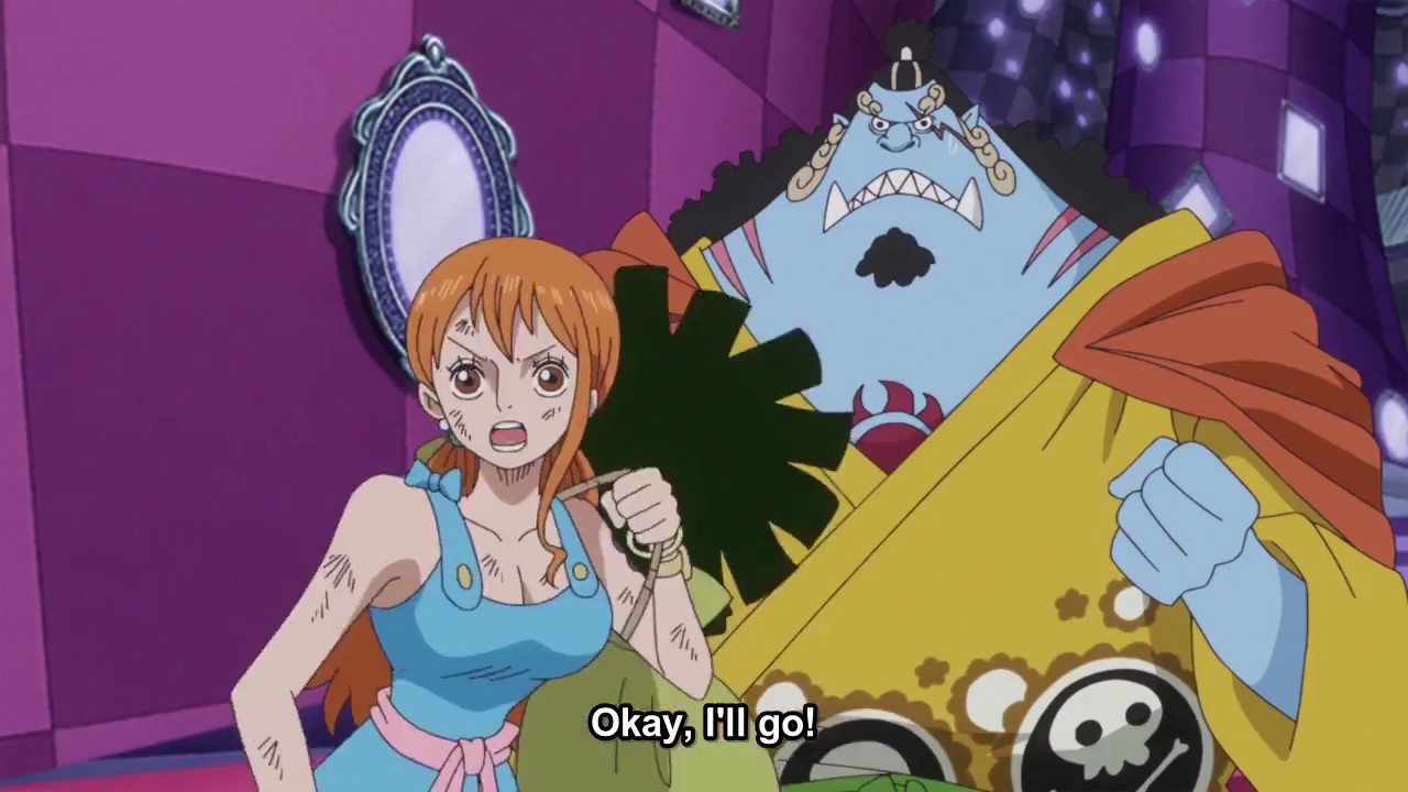 One Piece 823 Jimbei and  Nami Save Brook From Big Mom - youtube