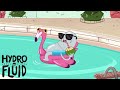 Summer Holiday | HYDRO and FLUID | Funny Cartoons for Children