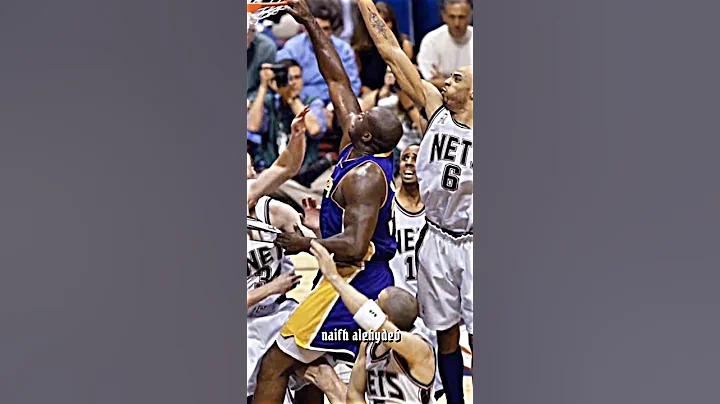 Prime Shaq was UNSTOPPABLE🐐💪🏾 #shorts