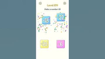 DOP 2 LEVEL 579 MAKE A NUMBER 69 #dop2 #dop2shorts