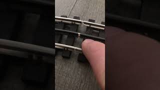 Simple trick to keep your current in your tracks #lionel #lioneltrains #modeltrains