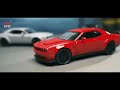 Dodge Challenger SRT Hellcat Модель 1:32 Черный