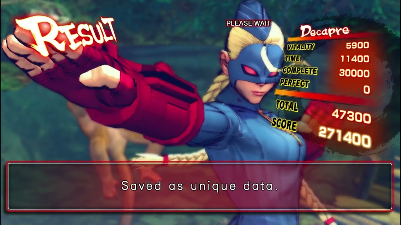 Ultra Street Fighter IV playthrough as Decapre Xbox 360