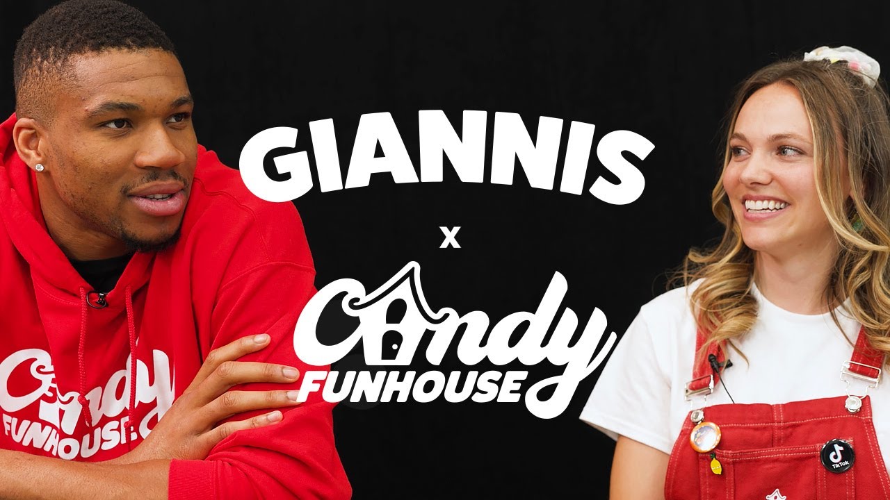 Giannis Antetokounmpo X Candy Funhouse Partnership Announcement YouTube