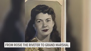 Maxine Boeve, 101 years old, honored as grand marshal in WWII Grand Rapids parade