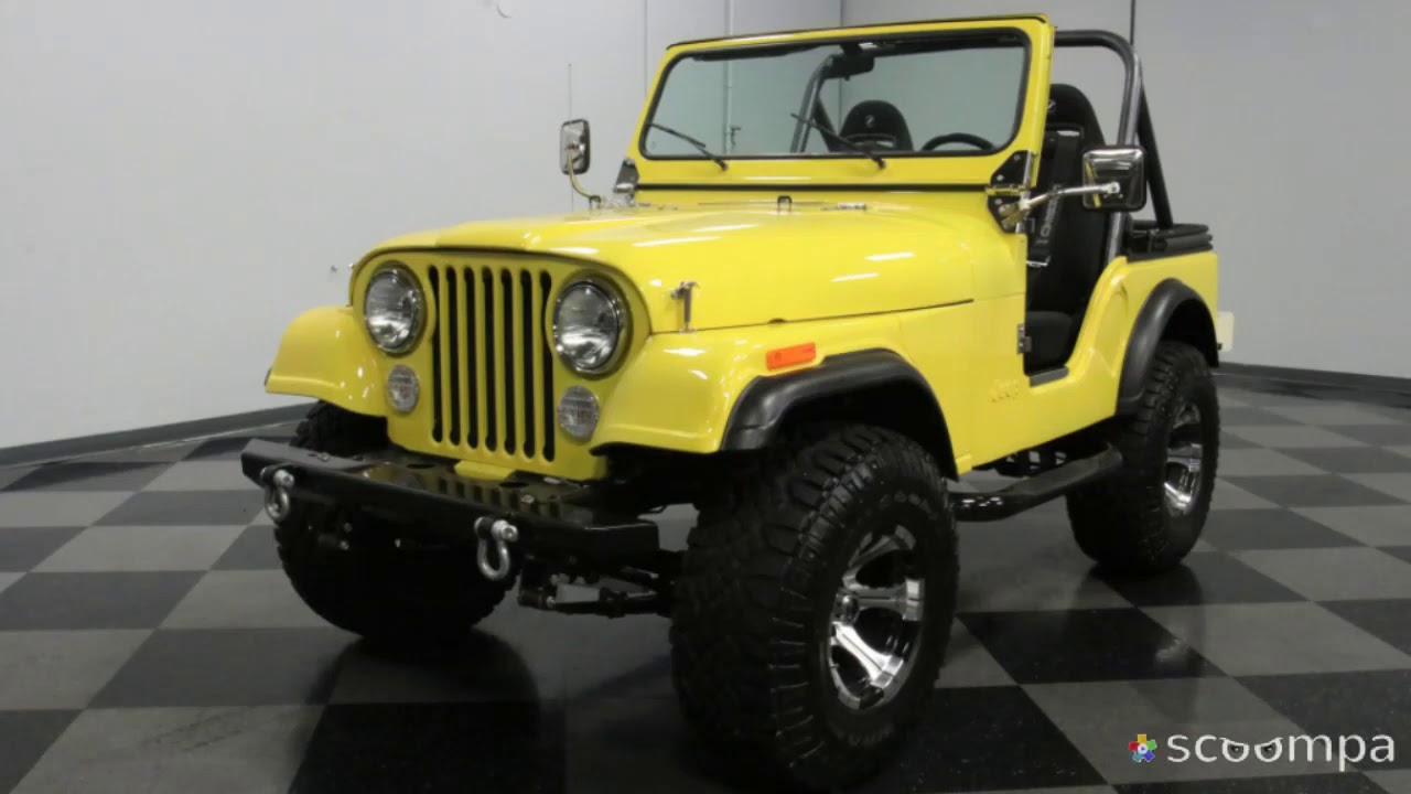 1980 Jeep CJ5 🇺🇸 YouTube