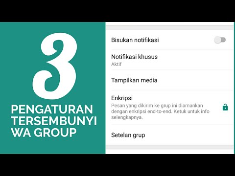 3 Pengaturan Rahasia di WA Group 2020 By HDM Creator - YouTube 3 Pengaturan Rahasia di WA Group 2020 By HDM Creator - YouTube