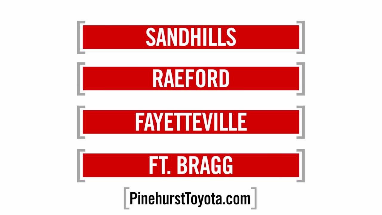 Pinehurst Auto Mall Your StoreToyotathon YouTube
