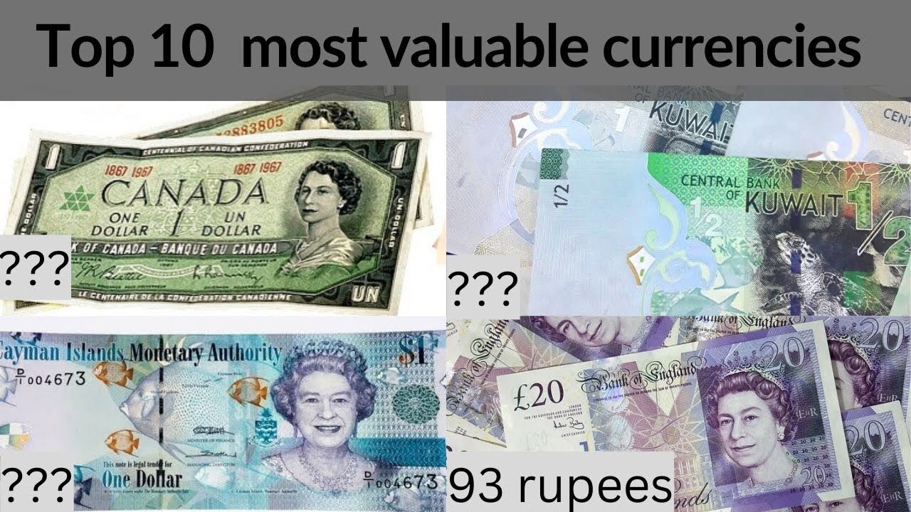 Top 10 most valuable currencies in the world 2022 Highest currencies