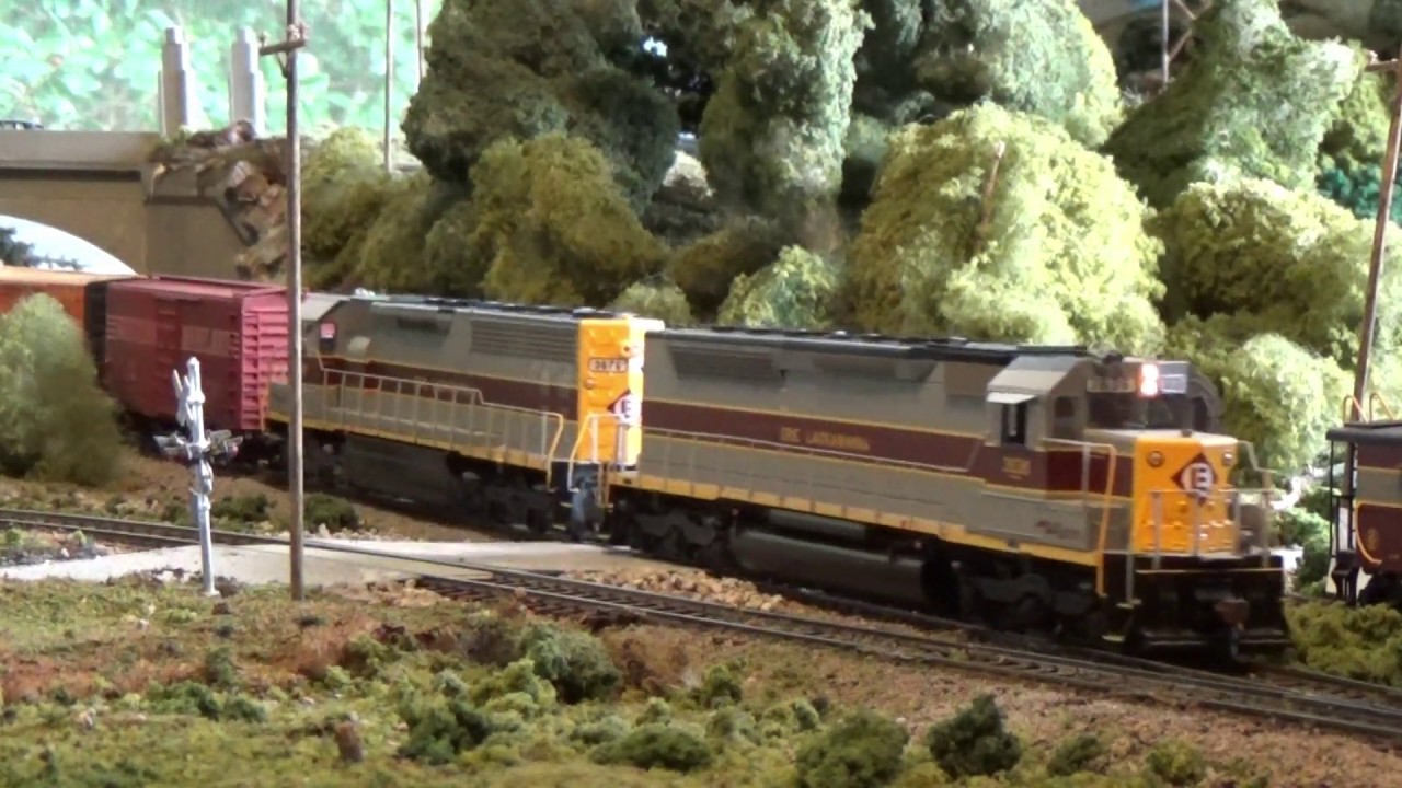 HO Scale Erie Lackawanna YouTube