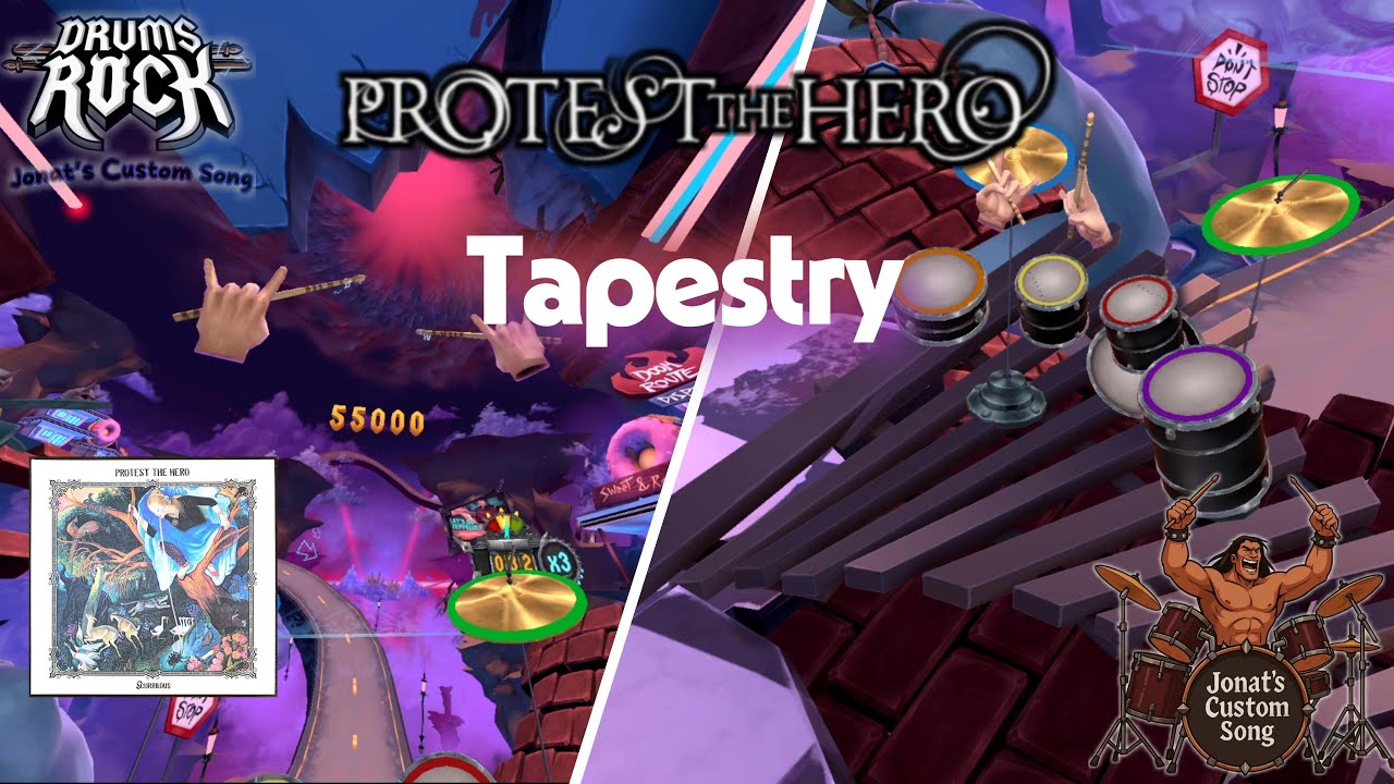 Protest The Hero – Tapestry | INSANE VR Drum Cover 🥁 (Drums Rock VR)