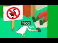 NICO, DIVENTA UN'OCA E FA COSE BRUTTE!