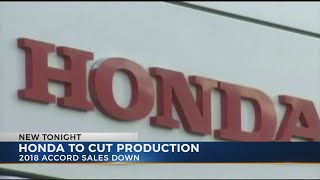 Honda to cut production of new Accords