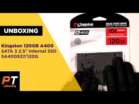 Unboxing Kingston 120GB A400 SATA 3 2.5