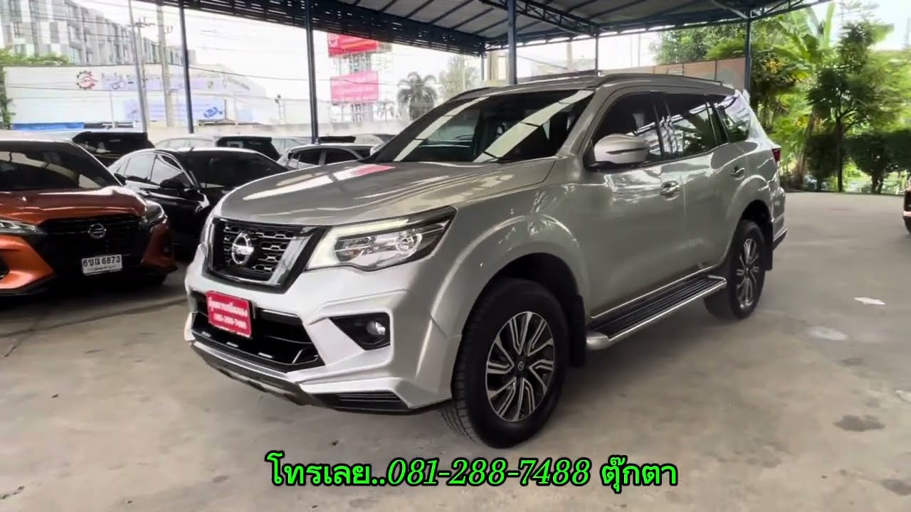 รถครอบครัว 7ที่นั่งเข้าใหม่ Nissan Terra 2.3 VL เกียร์ออโต้ สีเทา ปี 2021 สนใจเข้ามาทดลองขับได้ค่ะ