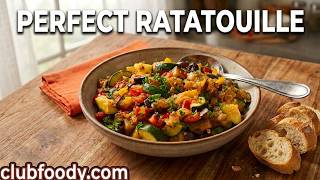 Traditional Ratatouille Recipe 🍆🥒🍅 • French Vegetable Stew 🤩 - Episode 1083