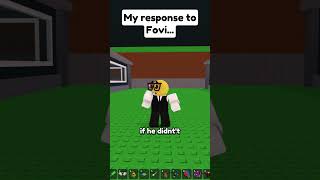 My Only Response To Fovi In Steal A Brainrot roblox stealabrainrot