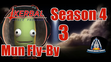 Mun Fly-By [3] Kerbal Space Program Career 1.8 Modded